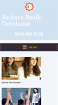 Mobile Screenshot of ankarabutikdershane.com